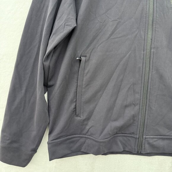 Public Rec Jacket Mens 2XL Black Full Zip All Day Everyday Track Performance - Picture 9 of 12